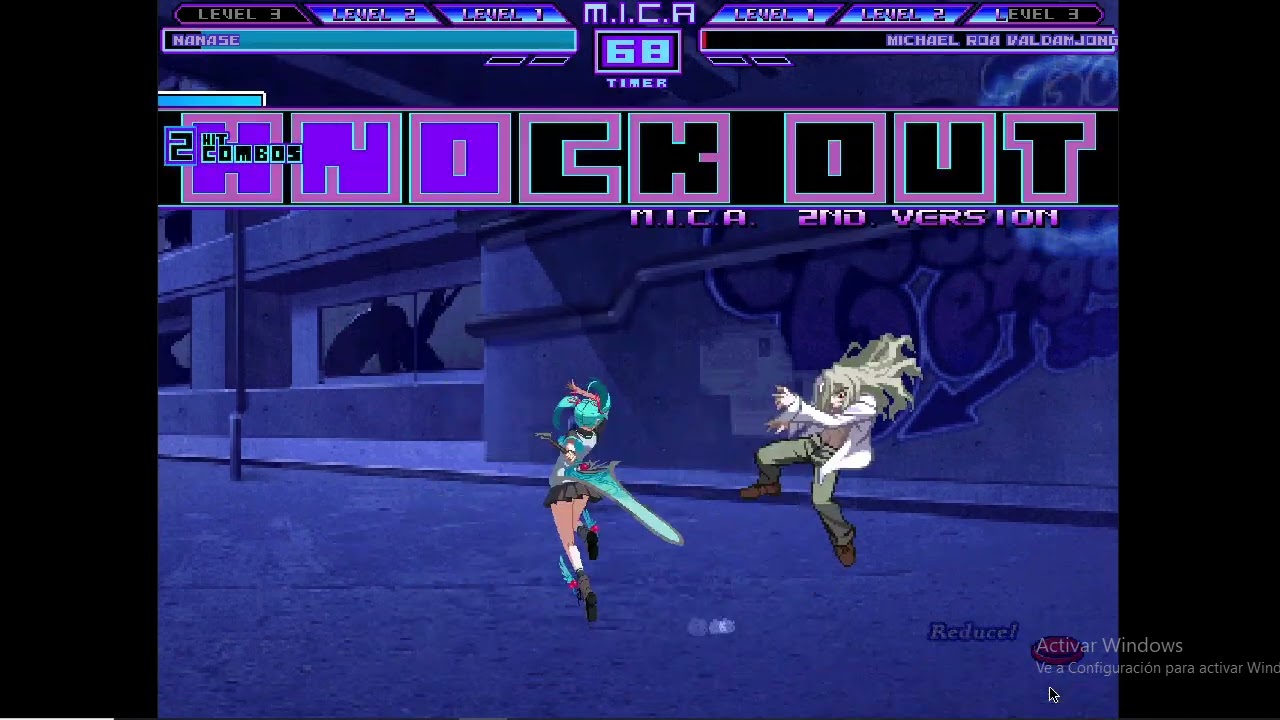 Mugen Battle #6627: Nanase vs Michael Roa Valdamjong - YouTube