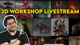 3D WORKSHOP! Learn about the 3D World and Gamedev