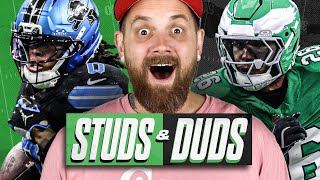 Week 12 Studs \u0026 Duds + Jason’s Trade Regrets | Fantasy Football 2025 - Ep. 1853