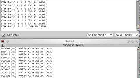 Arduino+NRF24L01 Gets MPU6050 Data from STM32+NRF24L01