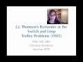 JJ Thomson, Bystander at the Switch and Loop Trolley Problems