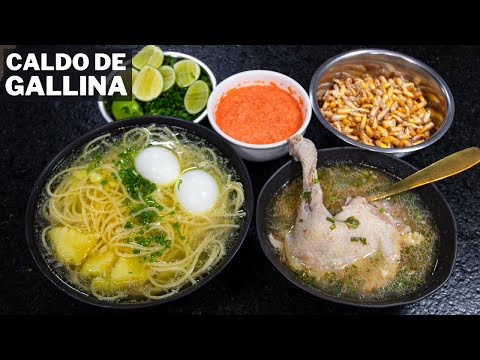 CALDO de Gallina