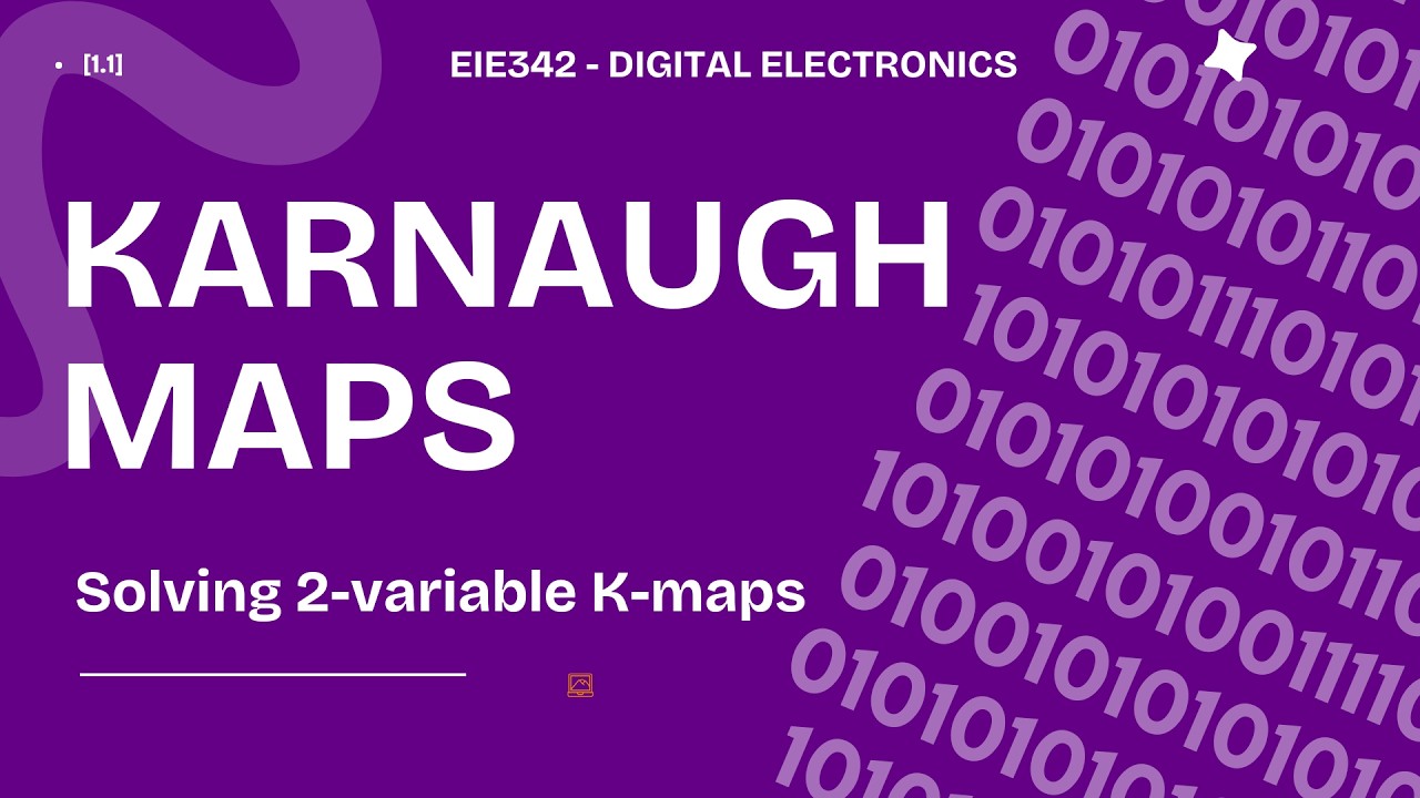 2-Variable Karnaugh Maps: Solved Examples & Practice Problems - YouTube