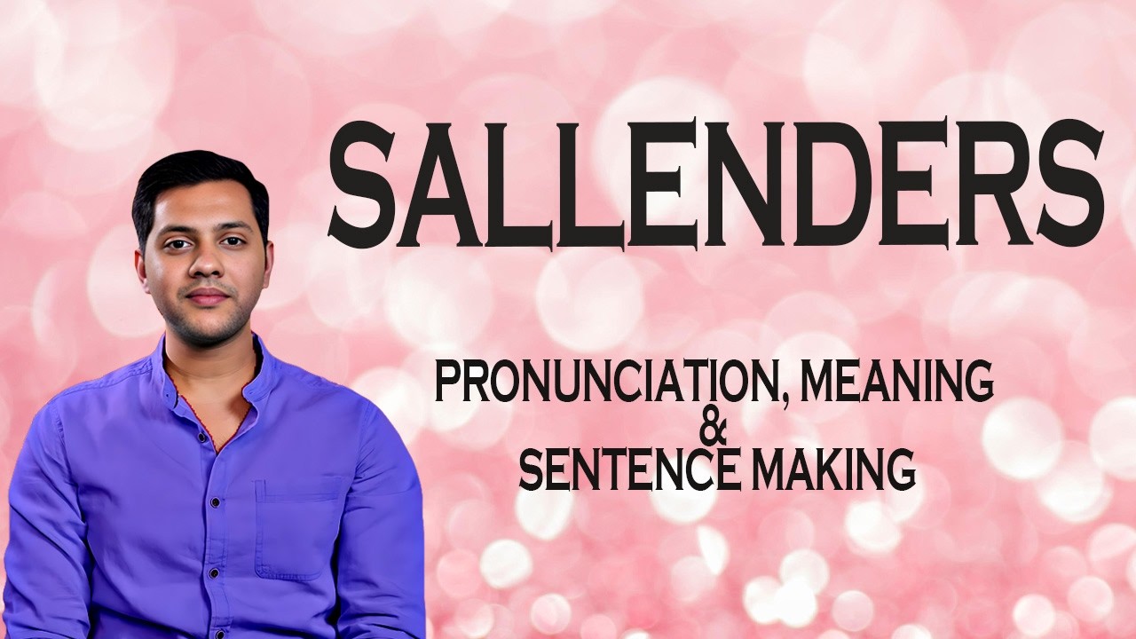 SALLENDERS - Словарь аудио- и видеослова, содержащий значения и произношения слов.