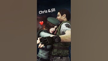 Jill SAVES Chris ♥ (ORIGINAL VS REMAKE) #shorts #residentevil1