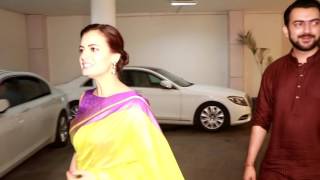 Diya mirza spotted in manish malhotra house