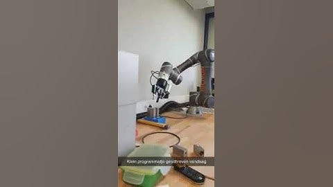 Programmeren Techman cobot