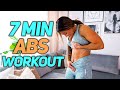 7 MIN ABS WORKOUT - No equipment needed!