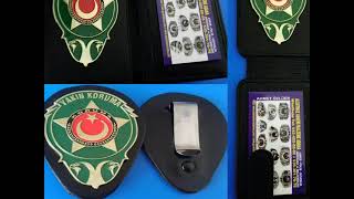 Yakin Koruma Rozetli Cüzdanikemer Rozeti̇ Satinal-Adana Askeri̇ Malzemeci̇-Ahmet Özlüer-Tlf535-3017979