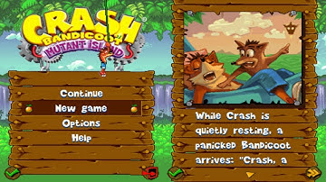 Crash Bandicoot Mutant Island Java Ported Android Gameplay (60 FPS)