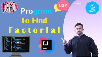 🔥WAP to Find Factorial Using Recursion Java | Interview Question and Answer | CodeMyth
