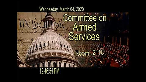 20200304 Full Committee Hearing: "FY21 Budget Requ...