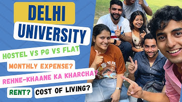 Hostel vs Pg vs Flat and Monthly Expense in Delhi University 2022 😨|Important Points 😍| Vlog 10