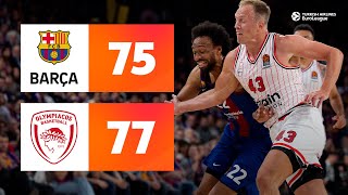 FC Barcelona - Olympiacos | EXCITING FINISH Playoffs Game 1 | 2023-24 Turkish Airlines EuroLeague image