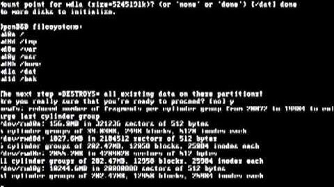 Instalacion de OpenBSD con VMWare Player