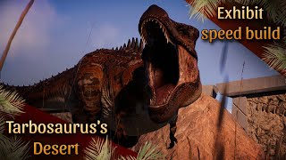 Tarbosaurus Exhibit speed build! | Jurassic World Evolution 2 | Pennsylvania Sandbox Park