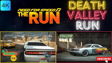 4K || NFS : The Run || Challenge Series || K&N Challenge-Death Valley Run || BY TOMG4K