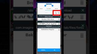 Pixellab me fonts add kaise kare | How to add fonts on pixellab | Add fonts on pixellab #shorts screenshot 1