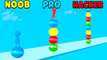 NOOB vs PRO vs HACKER - Stack Rider