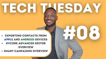 Exporting Contacts From Your Phone & Setting up Smart Campaigns | KvCore CRM