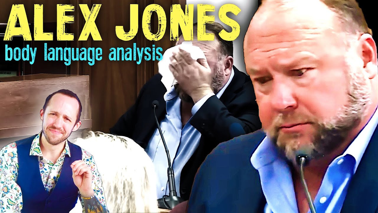 Alex Jones Lies and Avoids Evidence | Body Language Analysis