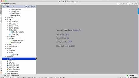 Создание сущности в Symfony