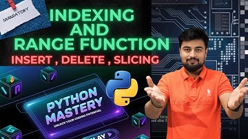 20 Master Python "Negative Indexing" and "Range Function" in Simple Steps | English