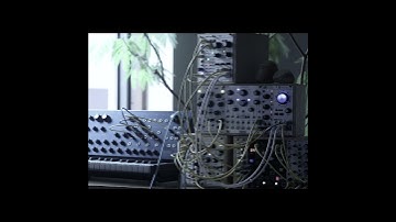 Modular Synth Electronica / Nebulae Korg MS-20 mini Plaits Ensemble Oscillator Beads #Shorts