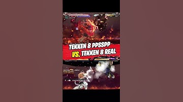 🥊 Tekken 8 PPSSPP vs Real Game 🥊