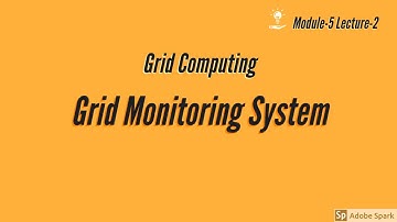 Module-5 Lecture-2 Grid Monitoring System