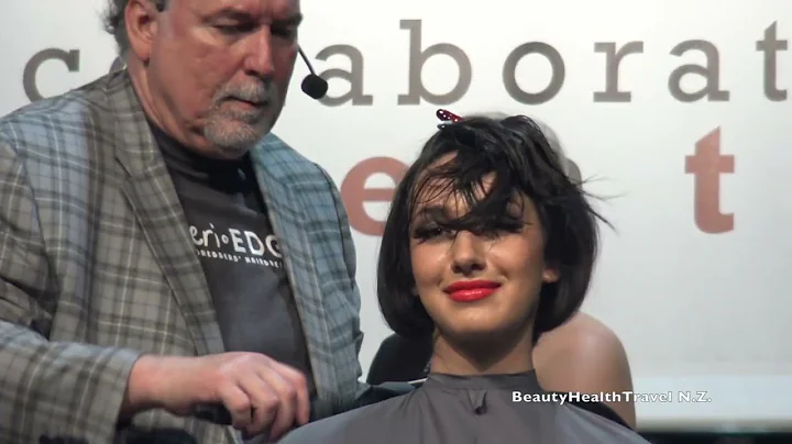 Blow Dry by William Edge at ISSE Hair Show Long Be...