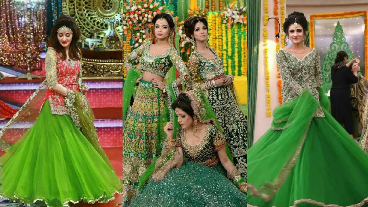 Green Lehenga Ideas For Mehendi Function Mehndi Dresses For