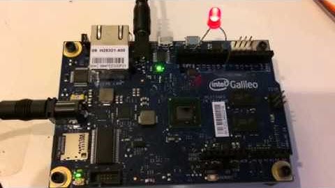 Galileo-IO: Hello World