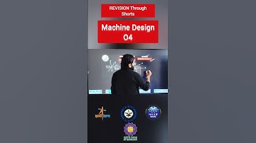 Revision 04 – Machine Design | Eccentric Loading Basics | GATE/ESE #ese2026 #gate2026