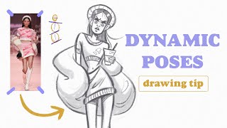 ✏️ How I draw dynamic poses vol.1 | Procreate Shorts