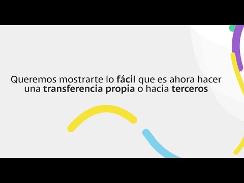 Conoce los pasos para realizar una transferencia propia o hacia terceros Bam