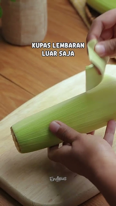 CARA TEPAT REBUS JAGUNG MANIS! #endeus #shorts #food #cooking #shorts #tipsdapur #jagung #masak
