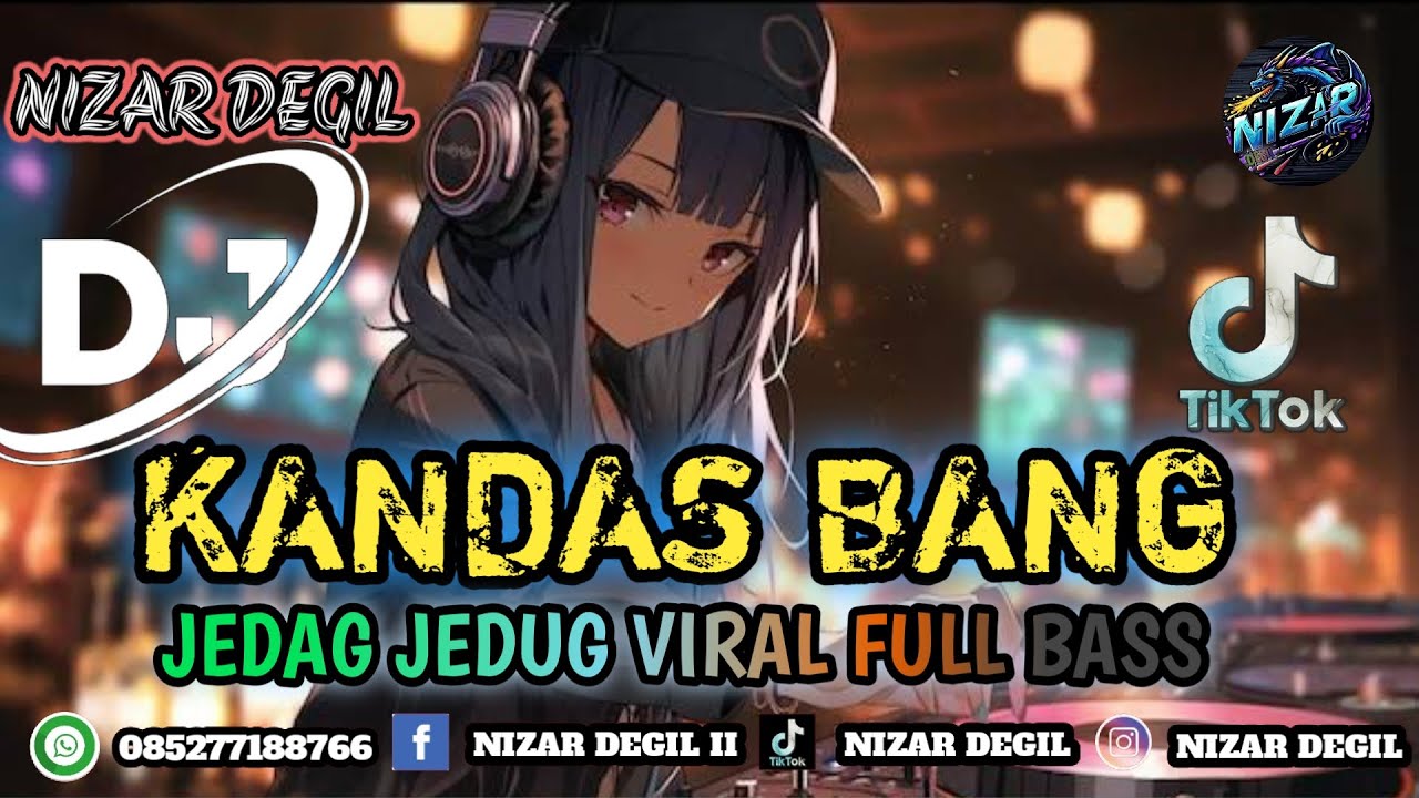 KANDAS BANG || JEDAG JEDUG VIRAL FULL BASS TERBARU 🎧 REMIX 2025