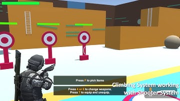 Climbing System & Shooter System - Demo