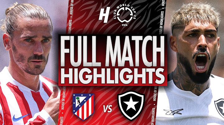 Atletico Madrid vs Botafogo - FULL Match Highlights & Goals | 2025 FIFA Club World Cup
