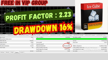 EA Ice Cube Scalper V3.3 | Smart Averaging Forex Robot for H1 | MT4 Expert Advisor