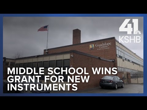 Guadalupe Centers Middle School wins grant for new instruments
