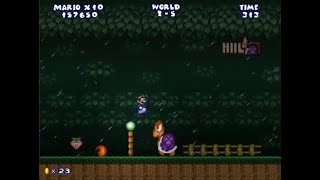 Mario Forever Wonderful Worlds Demo:All Boss Battle Completed Video