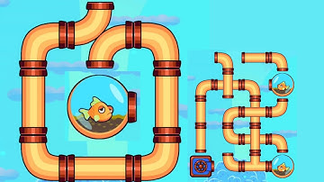 save the fish / pull the pin level android games save fish pull the pin puzzle / mobile game