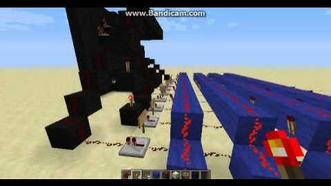 Minecraft Full Redstone Calculator turotial part 2-7!!