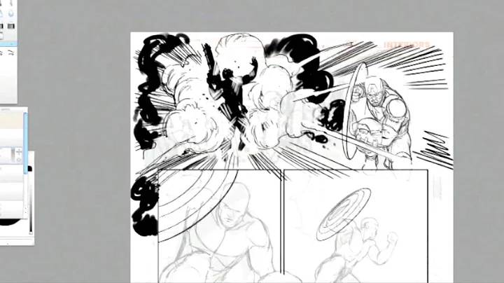 Captain America #13: Nic Klein Penciling Video - M...