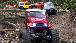 RC Trucks RC4WD Trail finder 2 hilux Axial scx10 Jeep Defender RC Land Cruiser offroad adventures screenshot 4