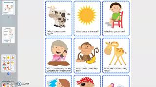 Wh Card Activity Review by The Autism Helper