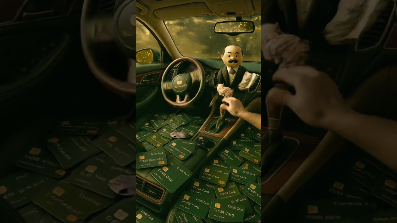 Racing Credit Card💳 #youtubeshorts #shorts #ai #youtube #like #funny #music #baby #shortsfeed