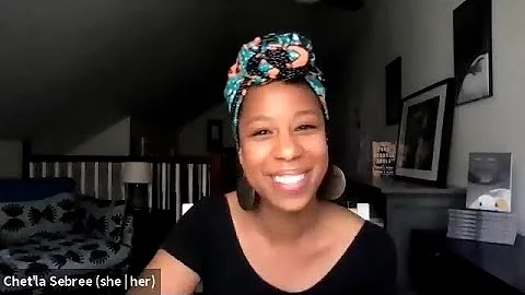 Virtual Craft Chat with poet Chetla Sebree
